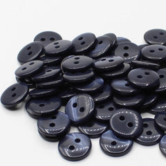50 pieces 11mm - 2 Holes Polyester Button for Blouses (18") - (KP2 105 18") - ACCESSOIRES LEDUC BV