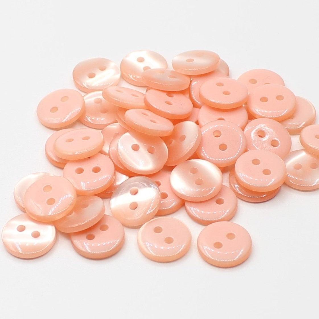 50 pieces 13mm - 2 Holes Polyester Button for Blouses (20") - (KP2 105 20") - ACCESSOIRES LEDUC BV