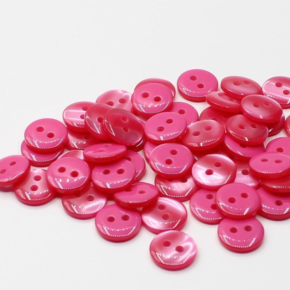 50 pieces 13mm - 2 Holes Polyester Button for Blouses (20") - (KP2 105 20") - ACCESSOIRES LEDUC BV