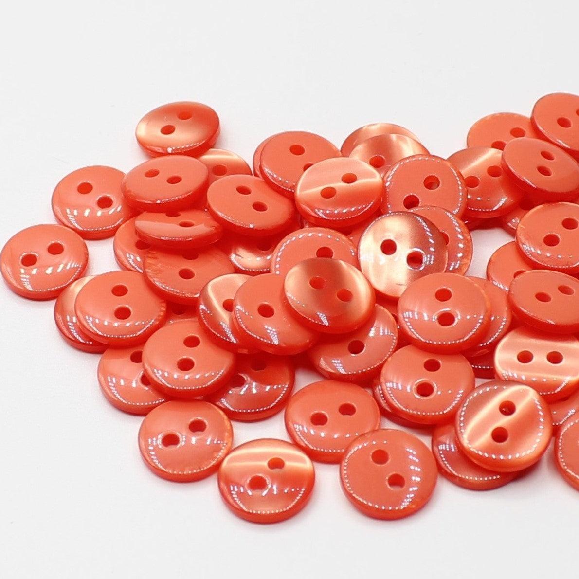 50 pieces 13mm - 2 Holes Polyester Button for Blouses (20") - (KP2 105 20") - ACCESSOIRES LEDUC BV