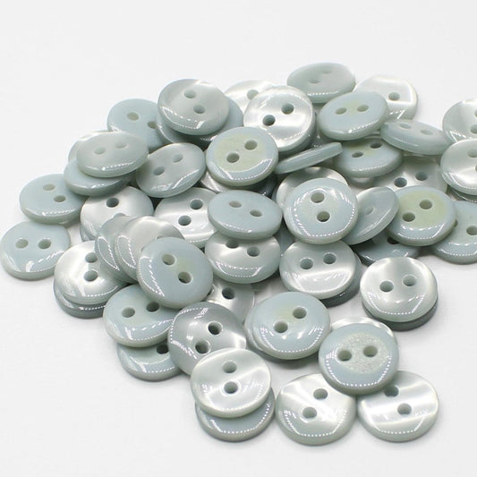 50 pieces 13mm - 2 Holes Polyester Button for Blouses (20") - (KP2 105 20") - ACCESSOIRES LEDUC BV
