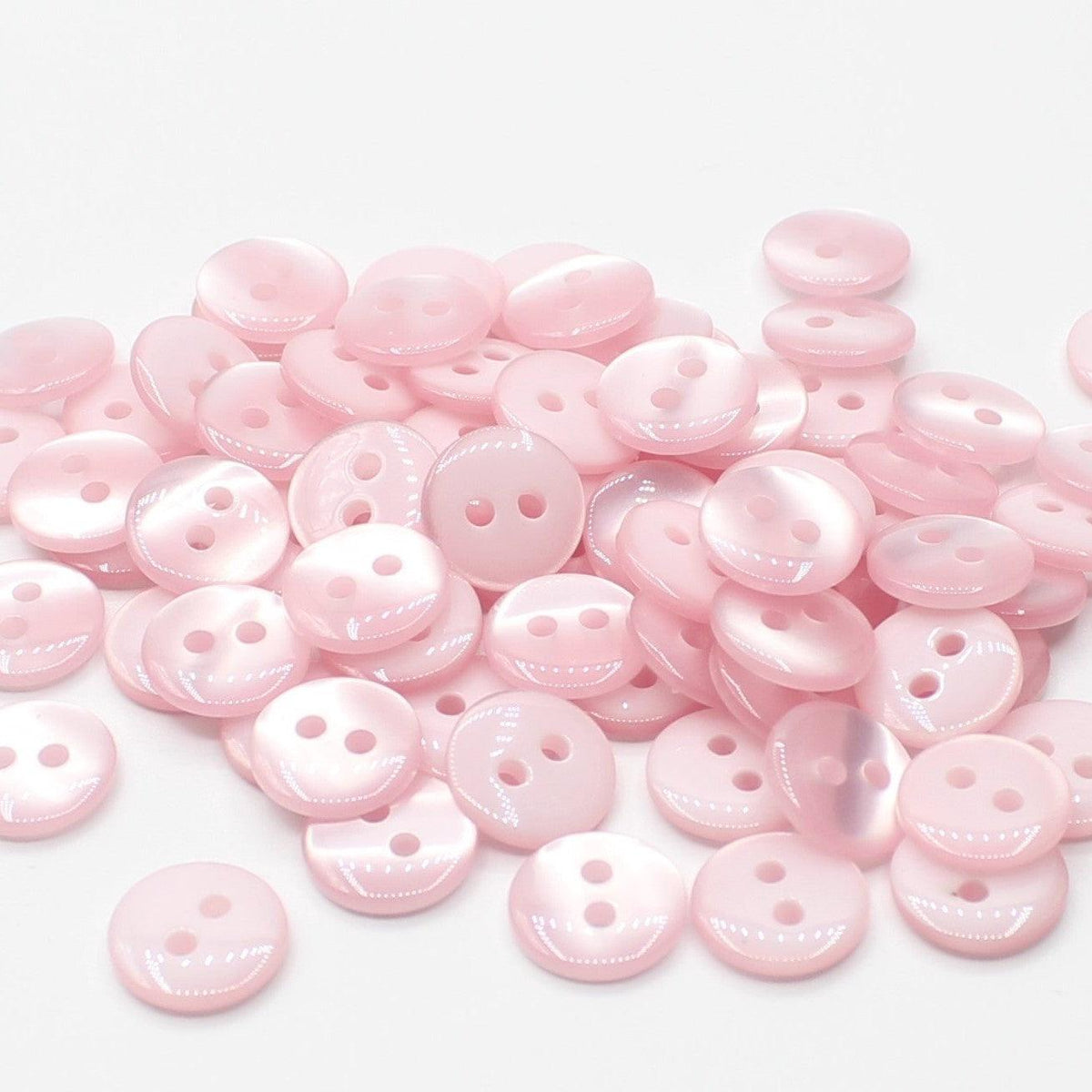 50 pieces 13mm - 2 Holes Polyester Button for Blouses (20") - (KP2 105 20") - ACCESSOIRES LEDUC BV