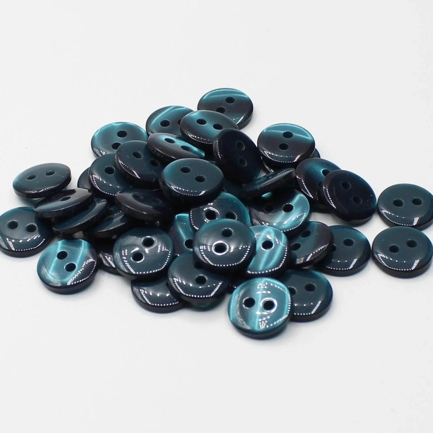 50 pieces 20mm - 2 Holes Polyester Button for Blouses (32") - (KP2 105 32") - ACCESSOIRES LEDUC BV