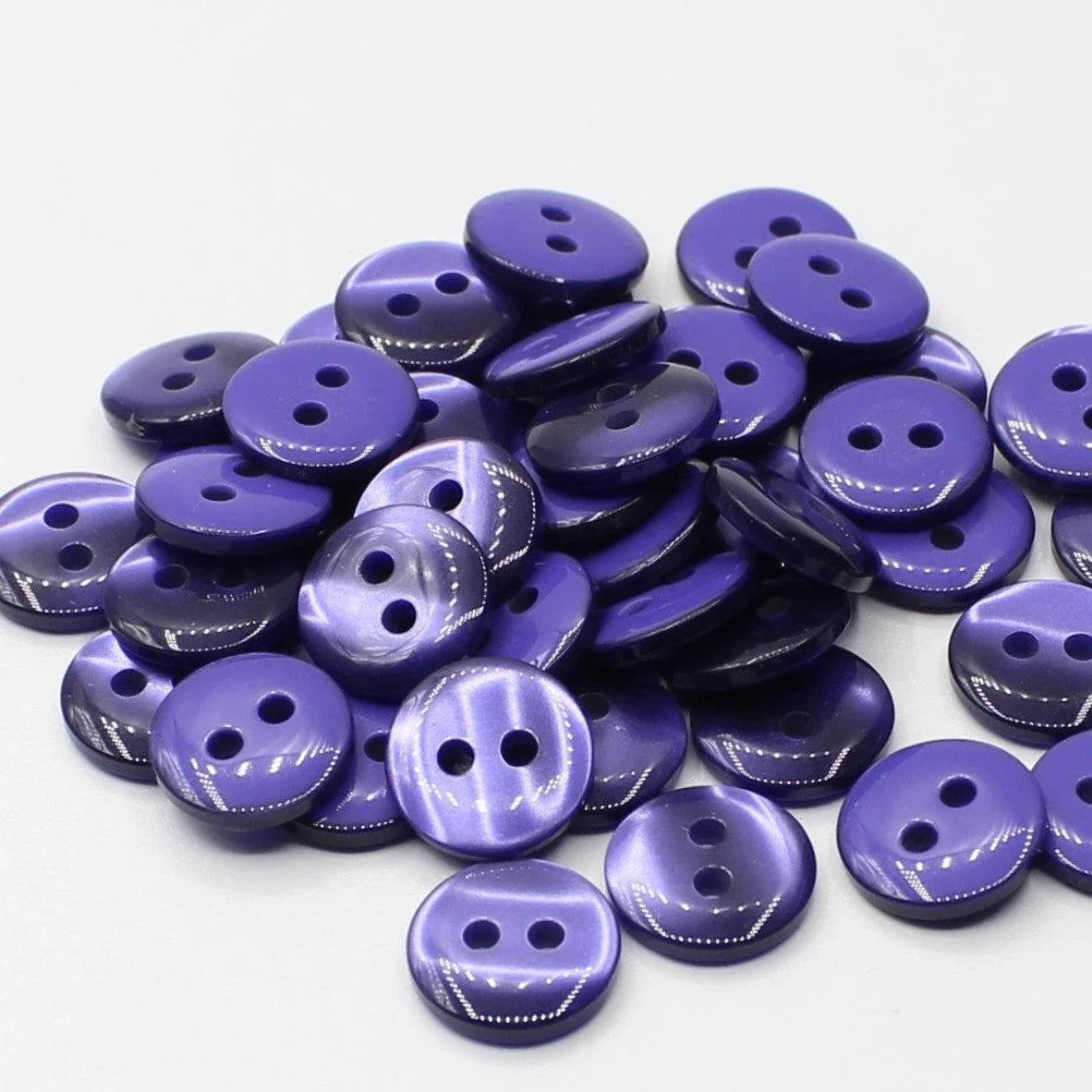 50 pieces 20mm - 2 Holes Polyester Button for Blouses (32") - (KP2 105 32") - ACCESSOIRES LEDUC BV