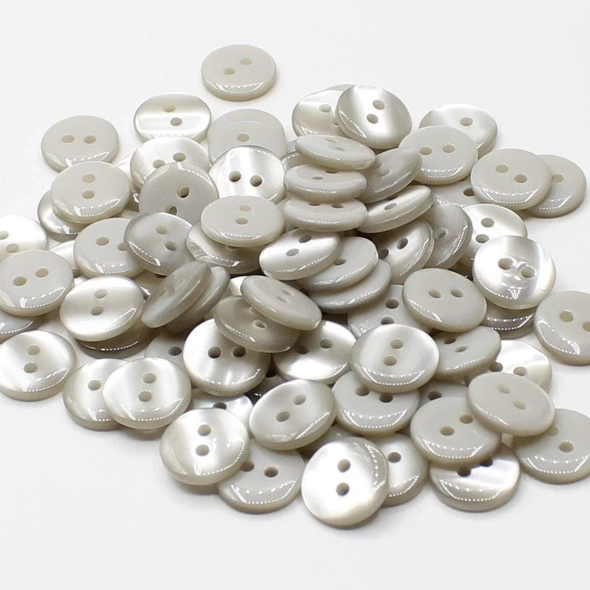 50 pieces 20mm - 2 Holes Polyester Button for Blouses (32") - (KP2 105 32") - ACCESSOIRES LEDUC BV