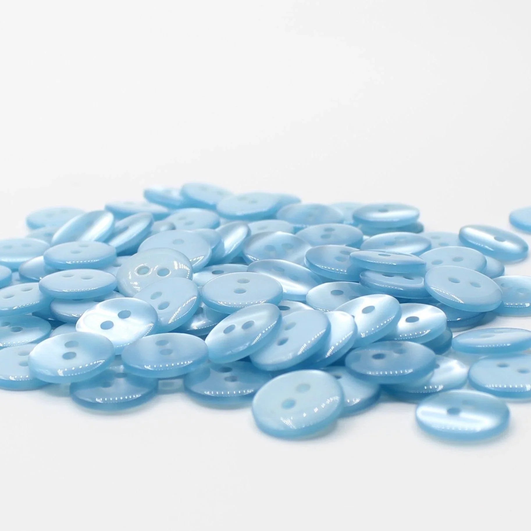 50 pieces 20mm - 2 Holes Polyester Button for Blouses (32") - (KP2 105 32") - ACCESSOIRES LEDUC BV