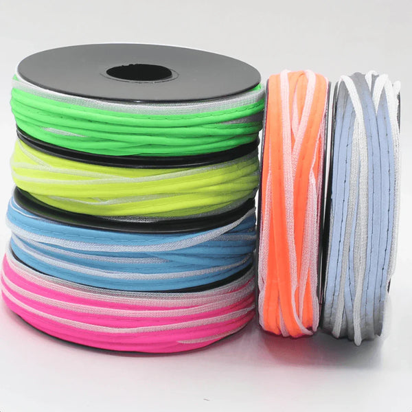 5 meters Self Reflective Piping 9mm (2+7mm) #SPA1101 - ACCESSOIRES LEDUC BV