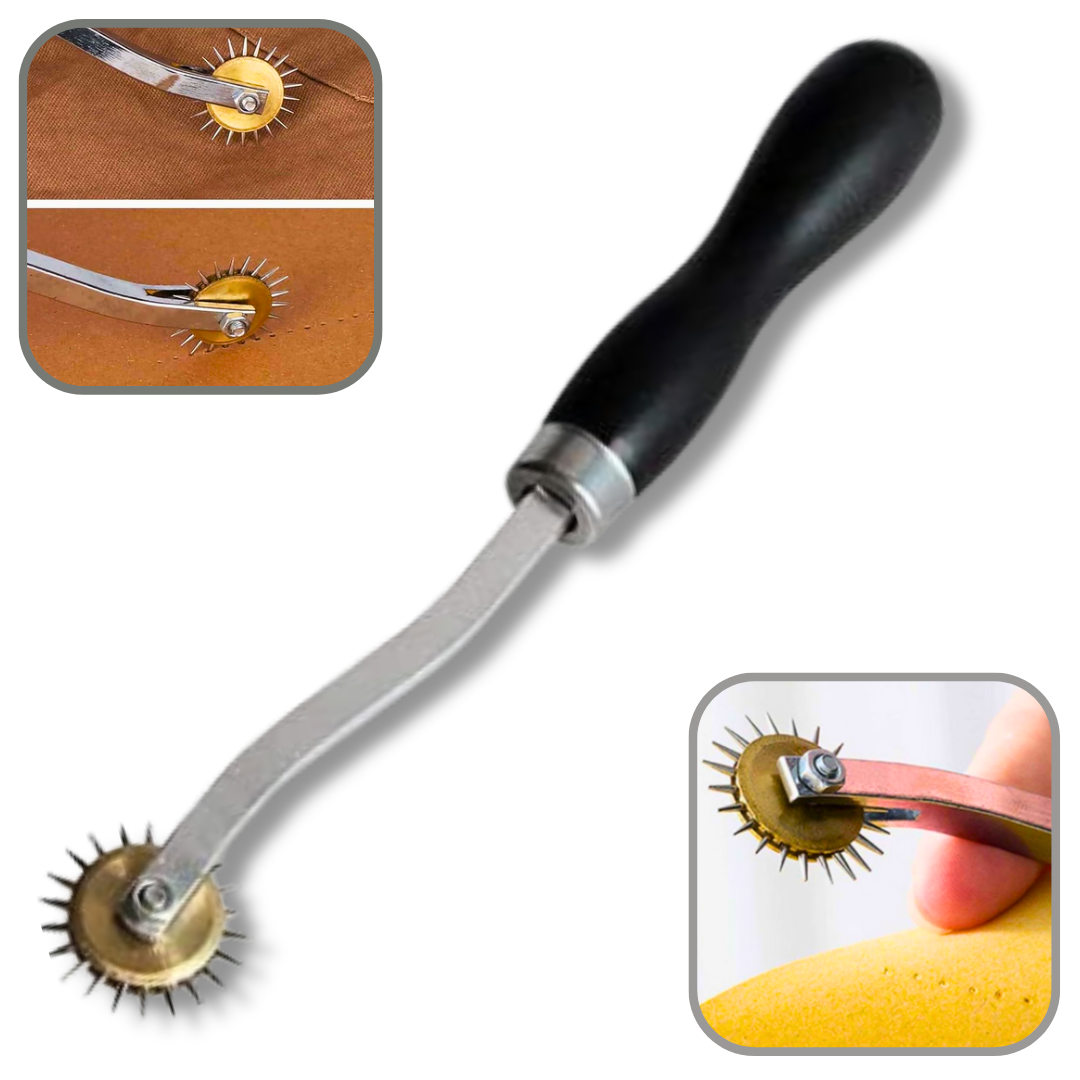 Powertool Sewing Stitch Spacer Tool for Leather, Paper and Fabric Crafts , Perforating Tool