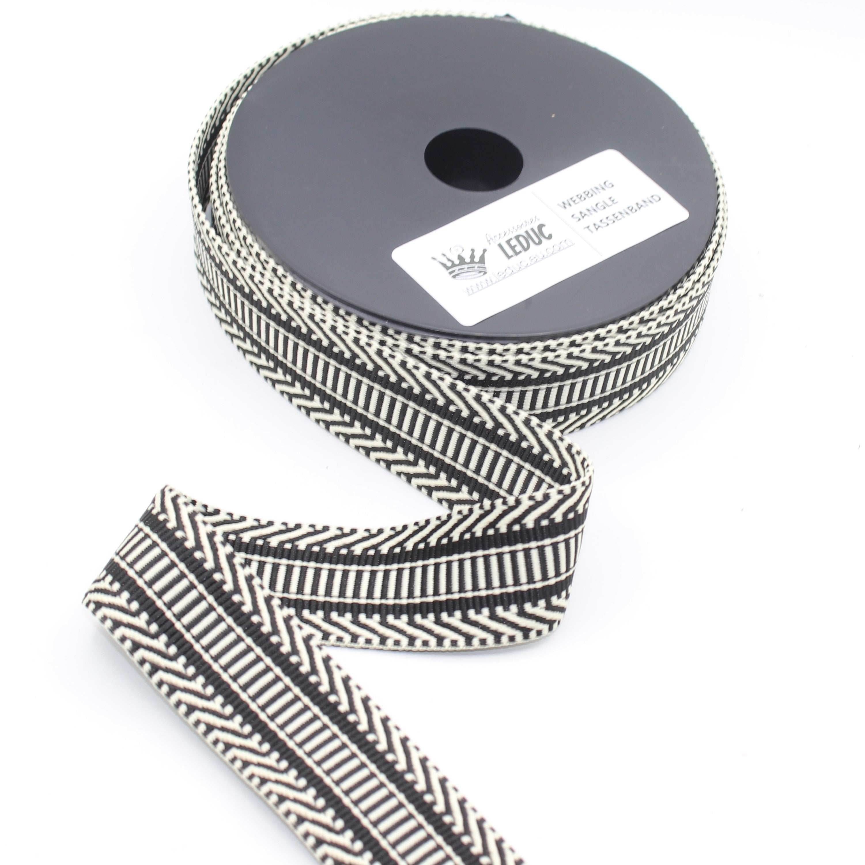 5 meters Ethnic Webbing 38mm #RUB1930 - ACCESSOIRES LEDUC BV