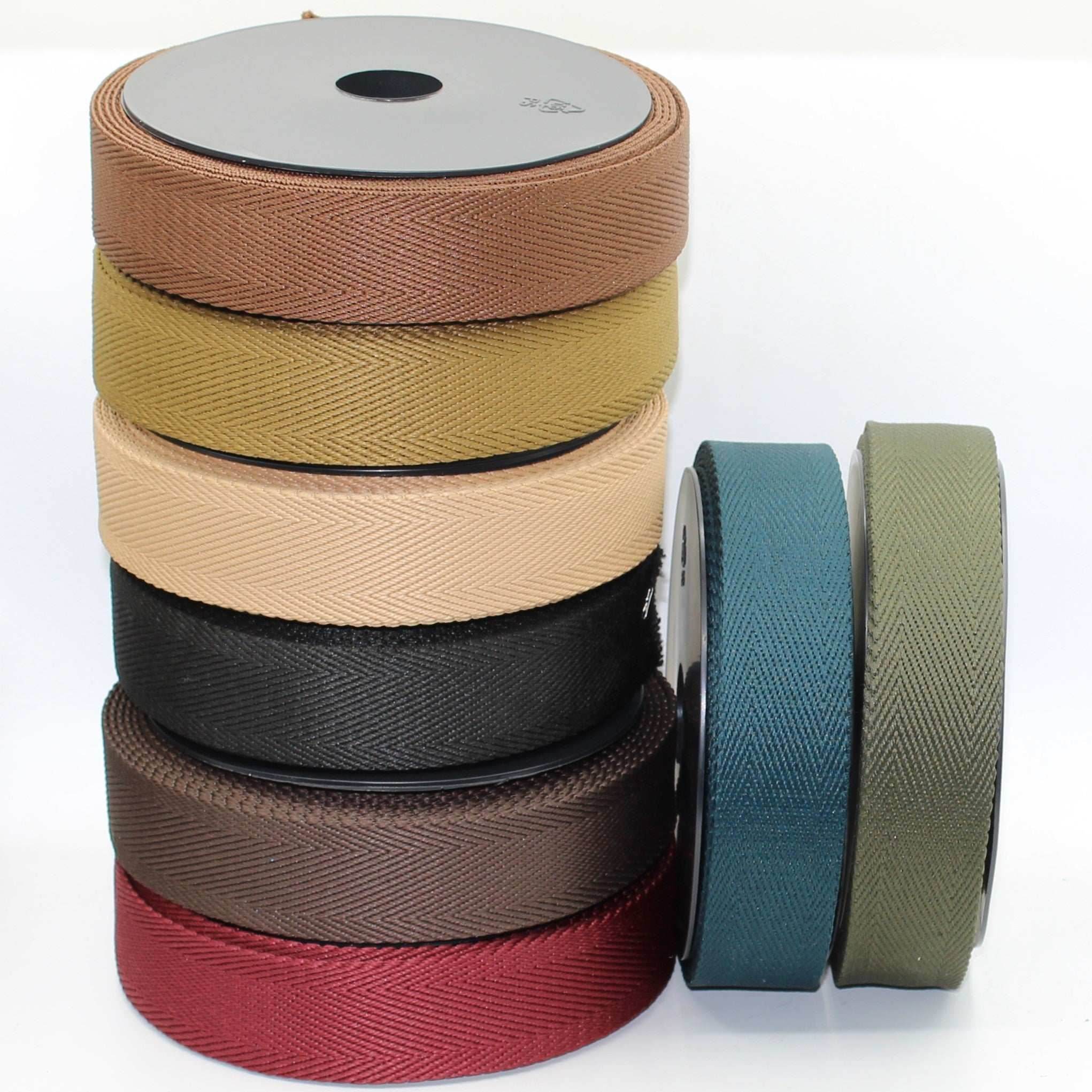 5 meters Classic Herringbones Webbing 38mm #RUB1945