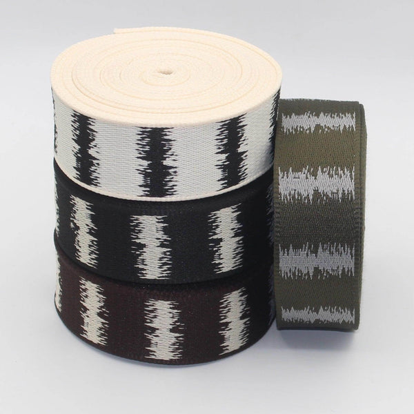 40mm Squiggles Webbing 5/10/45mt #RUB3547 - ACCESSOIRES LEDUC BV
