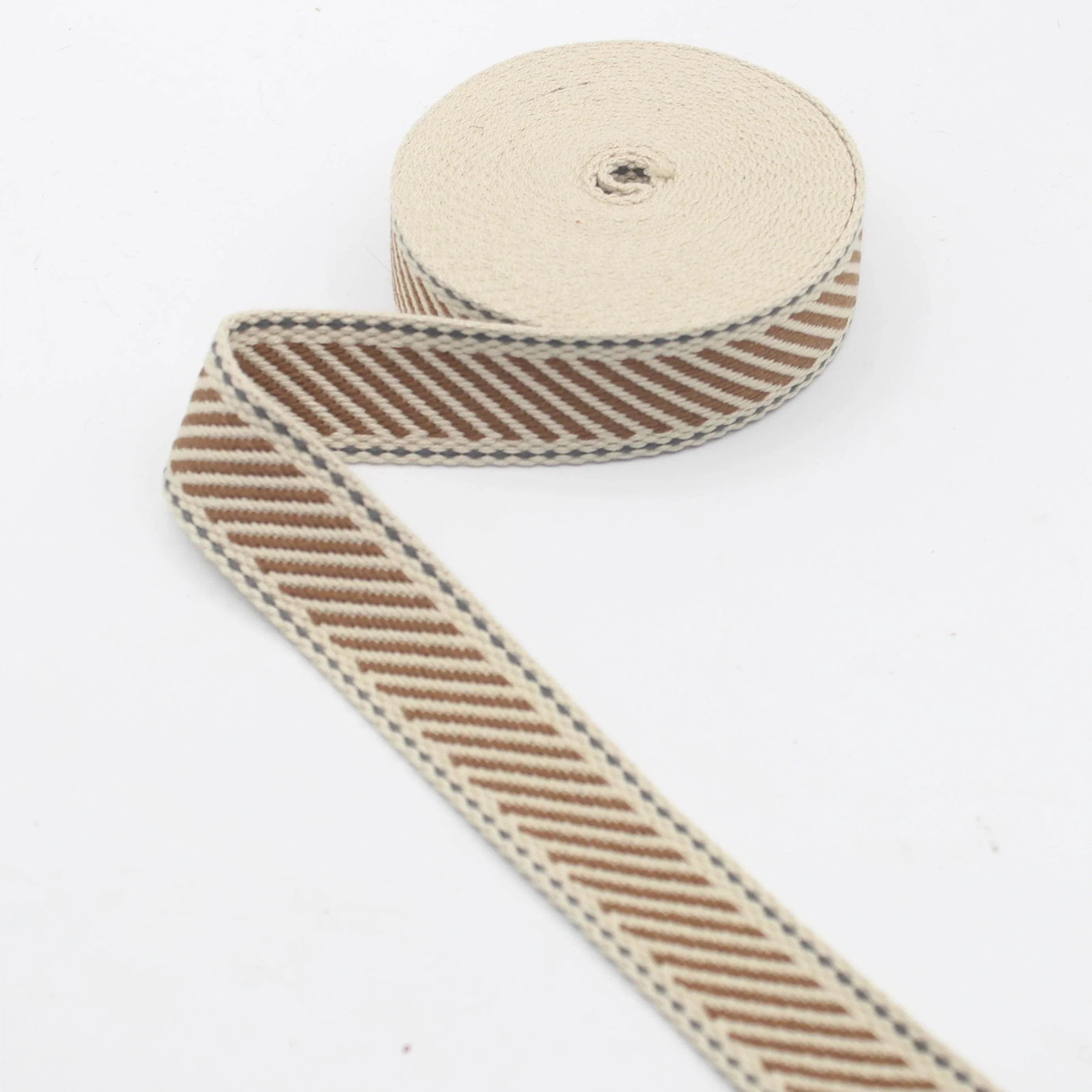 30mm Diagonal Design Webbing 5/10/45mt #RUB3552 - ACCESSOIRES LEDUC BV