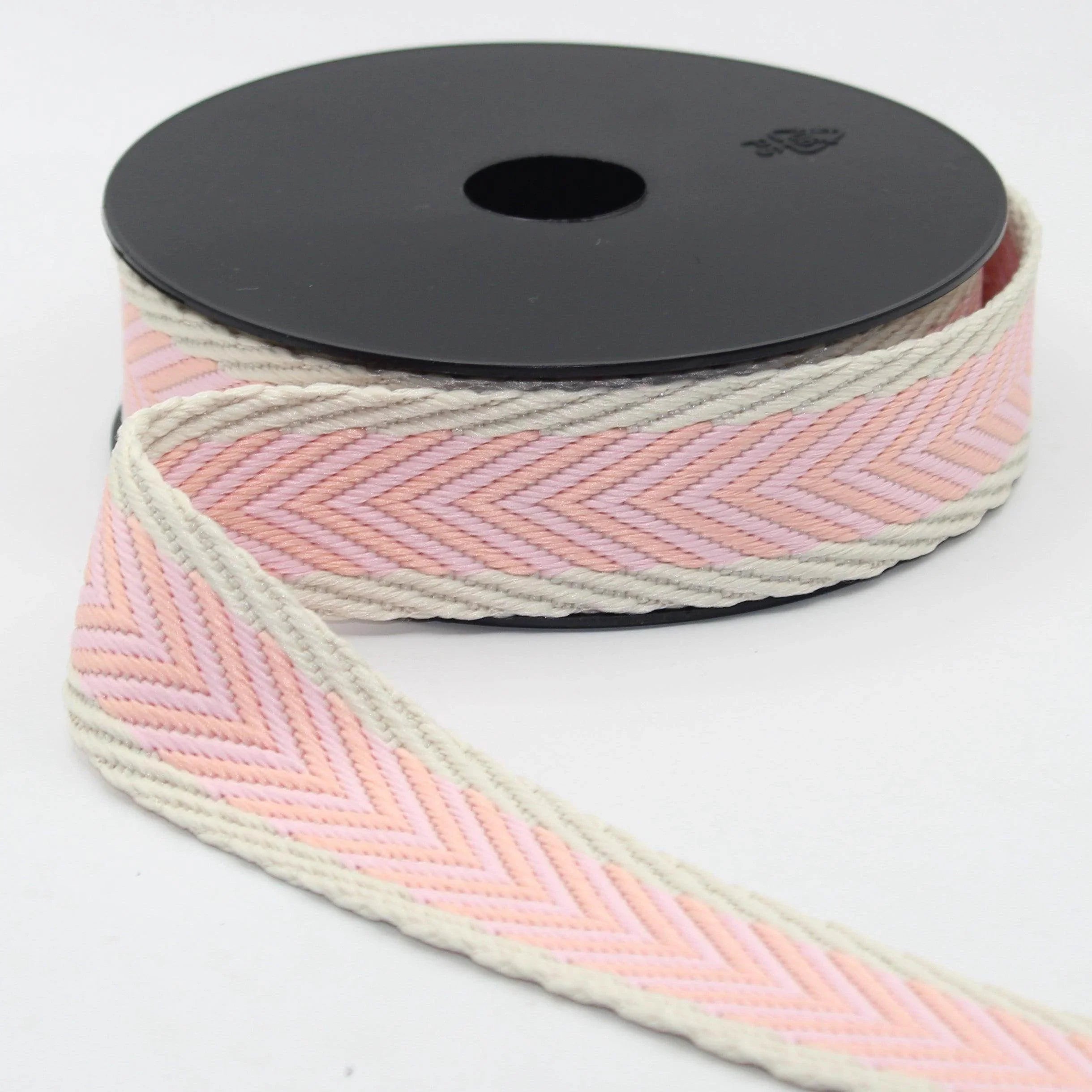 5 meters 40mm Wide Colourful Webbing with Arrows #RUB3554 - ACCESSOIRES LEDUC BV