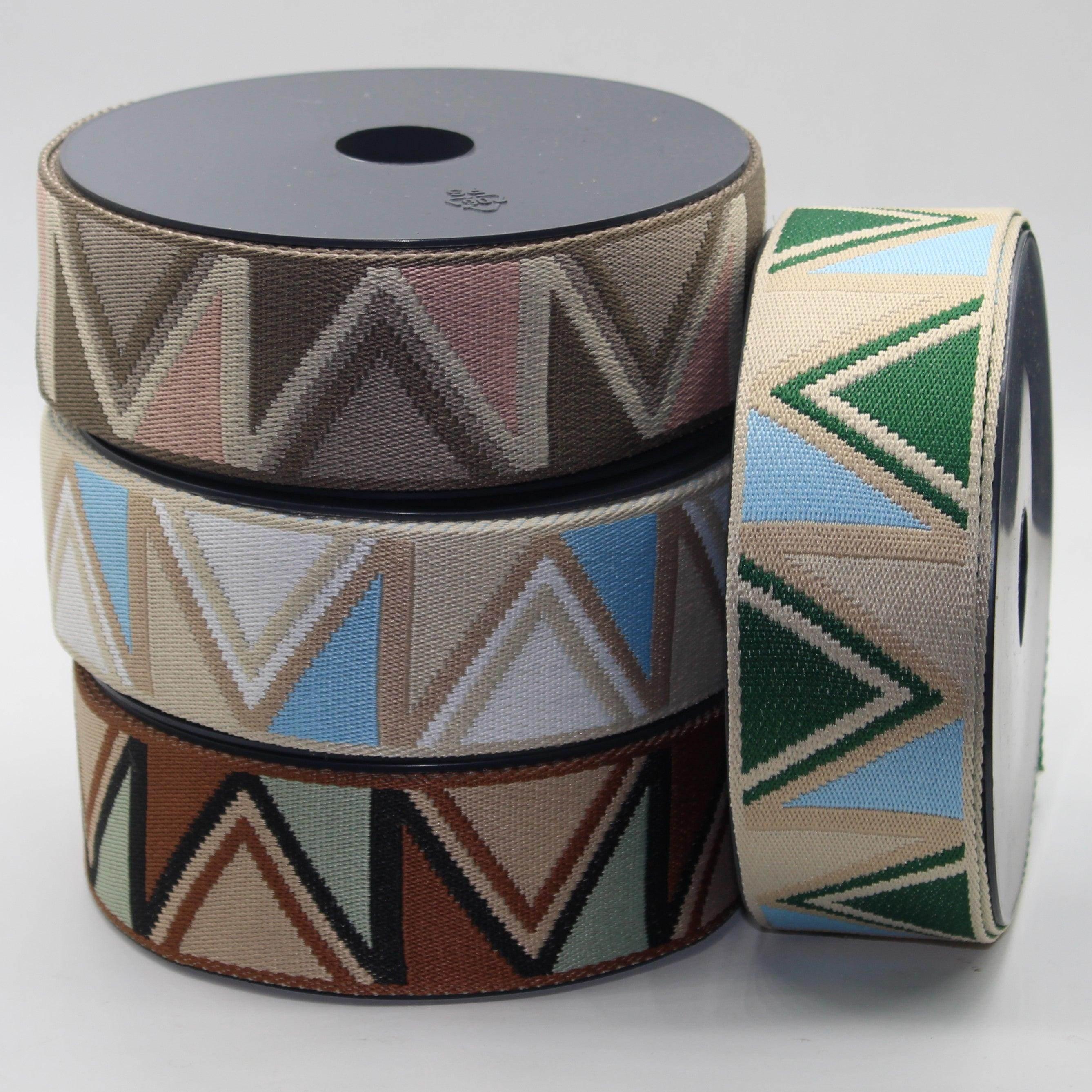 5 meters 50mm Ethnic Webbing #RUB3555 - ACCESSOIRES LEDUC BV