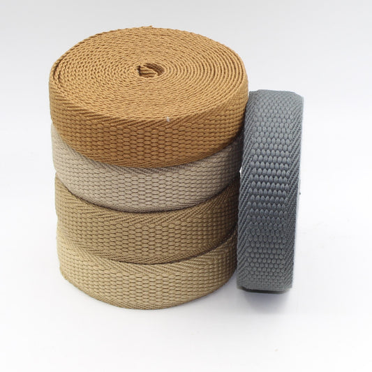 32mm Soft Structured Polyester Webbing #RUB3570 - ACCESSOIRES LEDUC BV