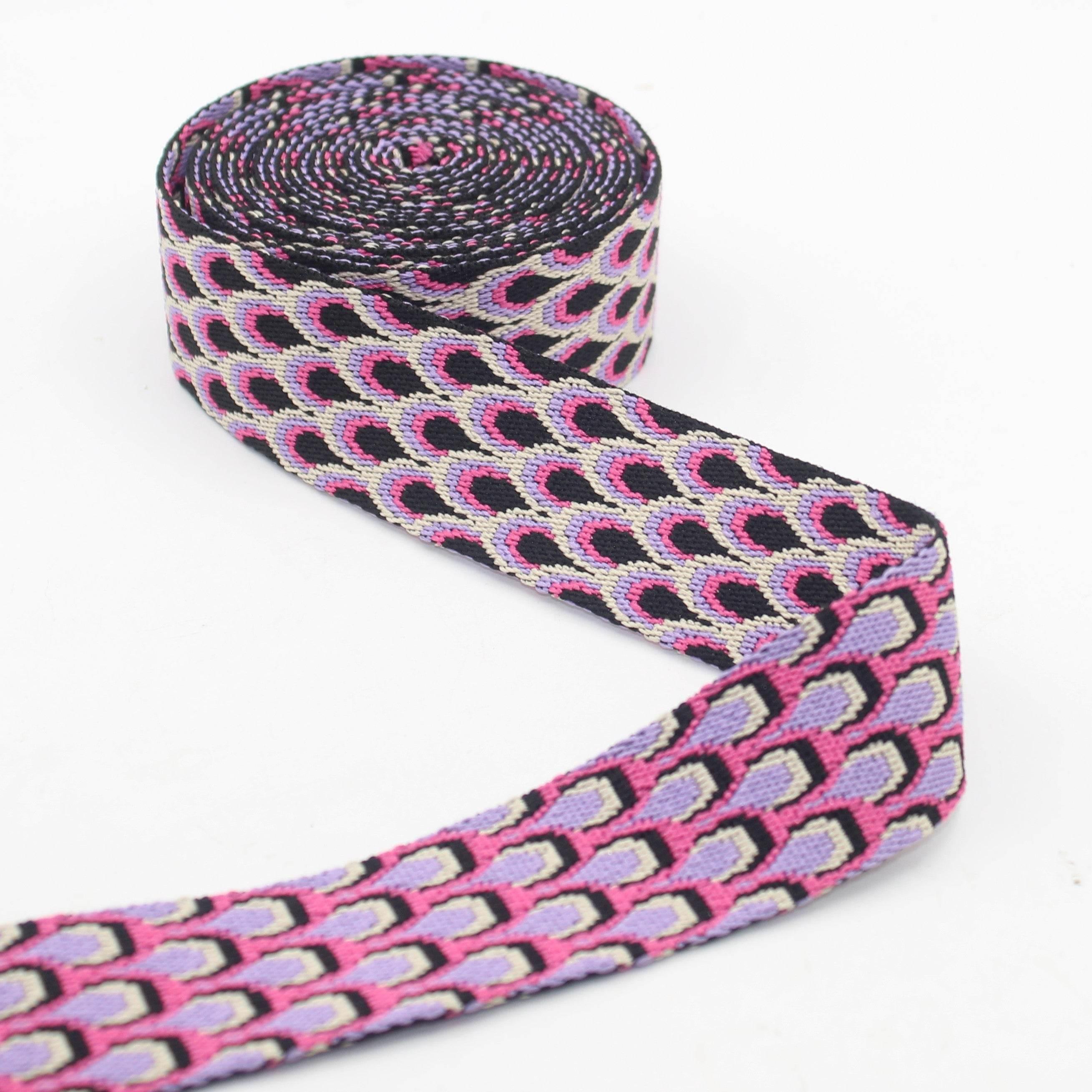 5 meters Turtle Motive 40mm Webbing #RUB3572 - ACCESSOIRES LEDUC BV