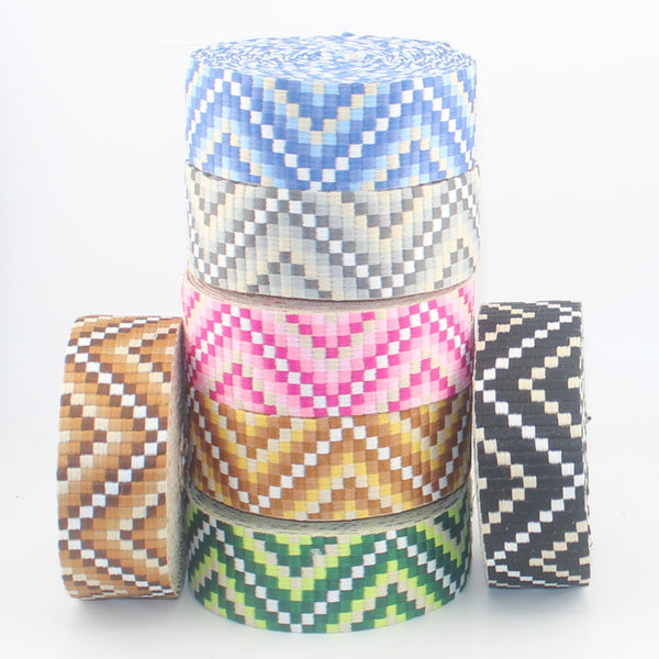 Ethnic Mosaic Webbing 40mm #RUB3583