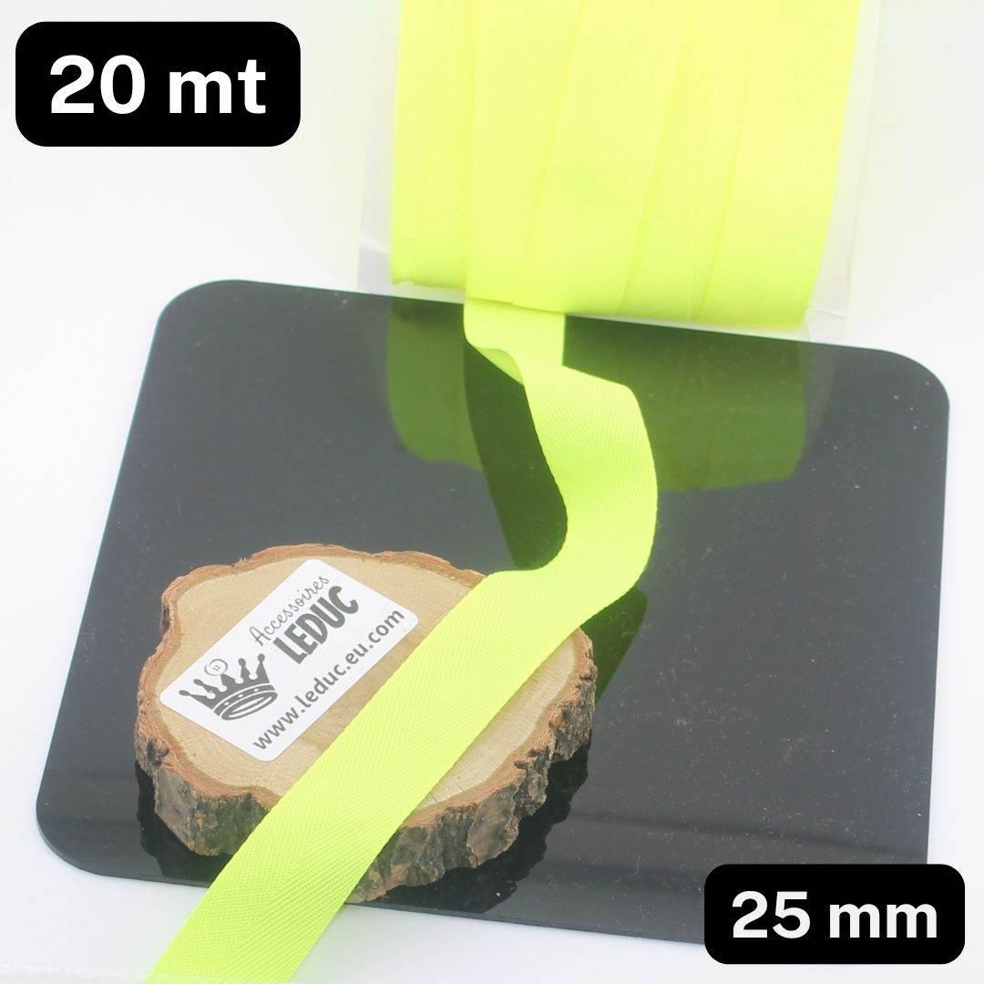 20 meters 20 or 25mm Wide 100% Cotton Herringbone tape (21 colours to chose from!) - ACCESSOIRES LEDUC BV