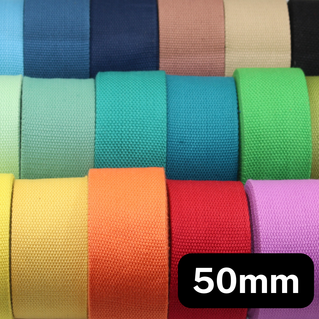 50mm Cotton Webbing #RUB1905