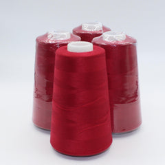 4 spools Overlock Yarn 4x3000 METERS  - Polyester 100% - ACCESSOIRES LEDUC