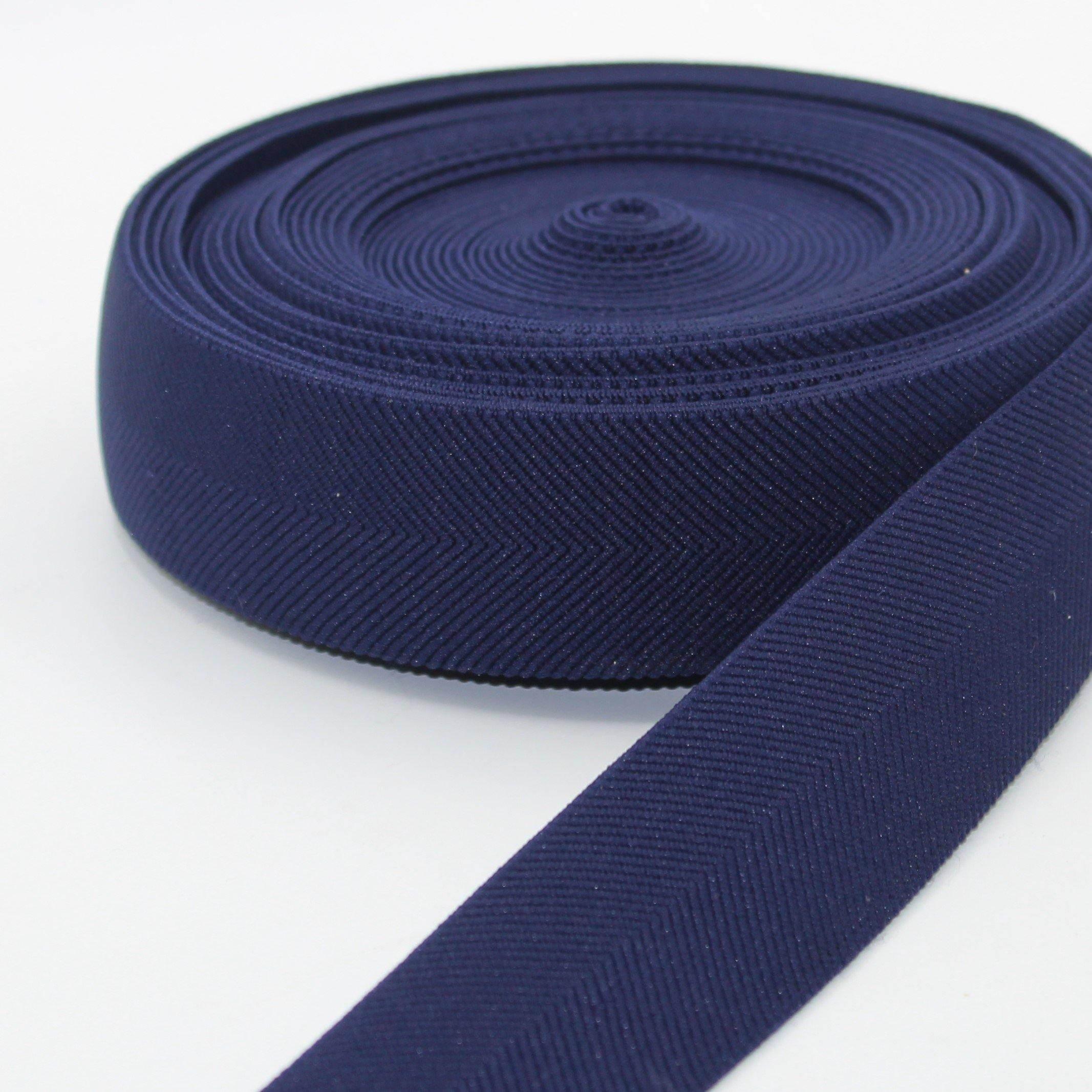 5 meters 38mm Herringbone Elastic #ELA1310 - ACCESSOIRES LEDUC BV