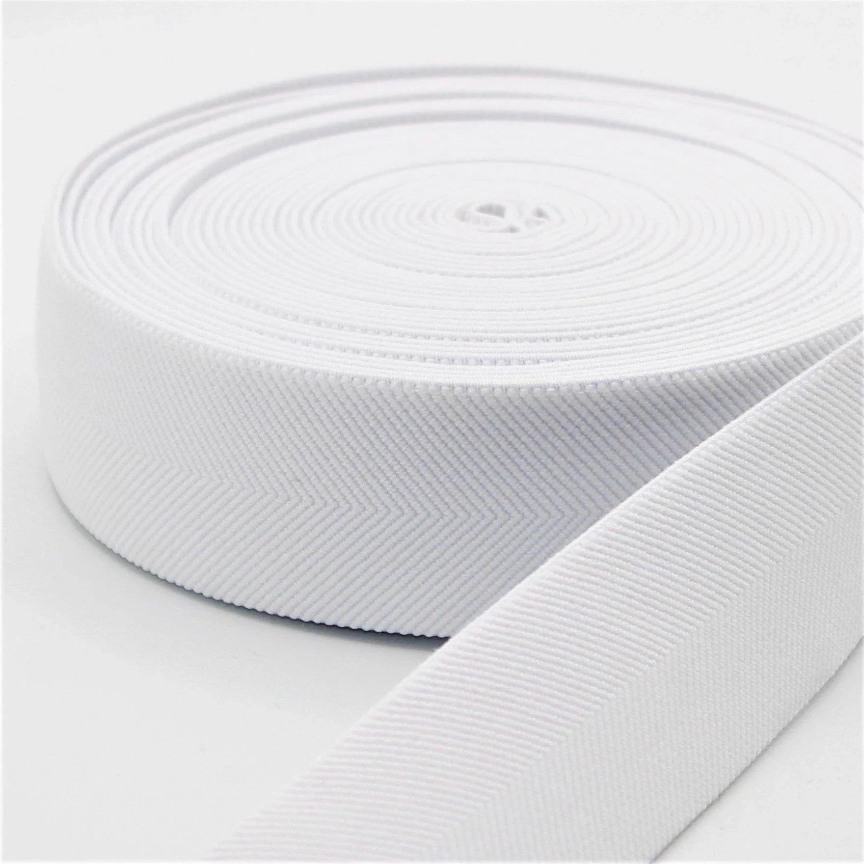 5 meters 38mm Herringbone Elastic #ELA1310 - ACCESSOIRES LEDUC BV