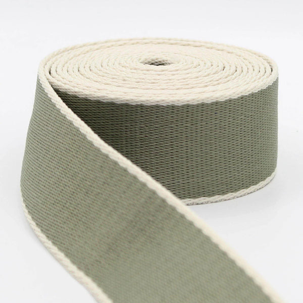 5 meters Bicolor Fine Webbing 38mm #RUB1935 - ACCESSOIRES LEDUC BV