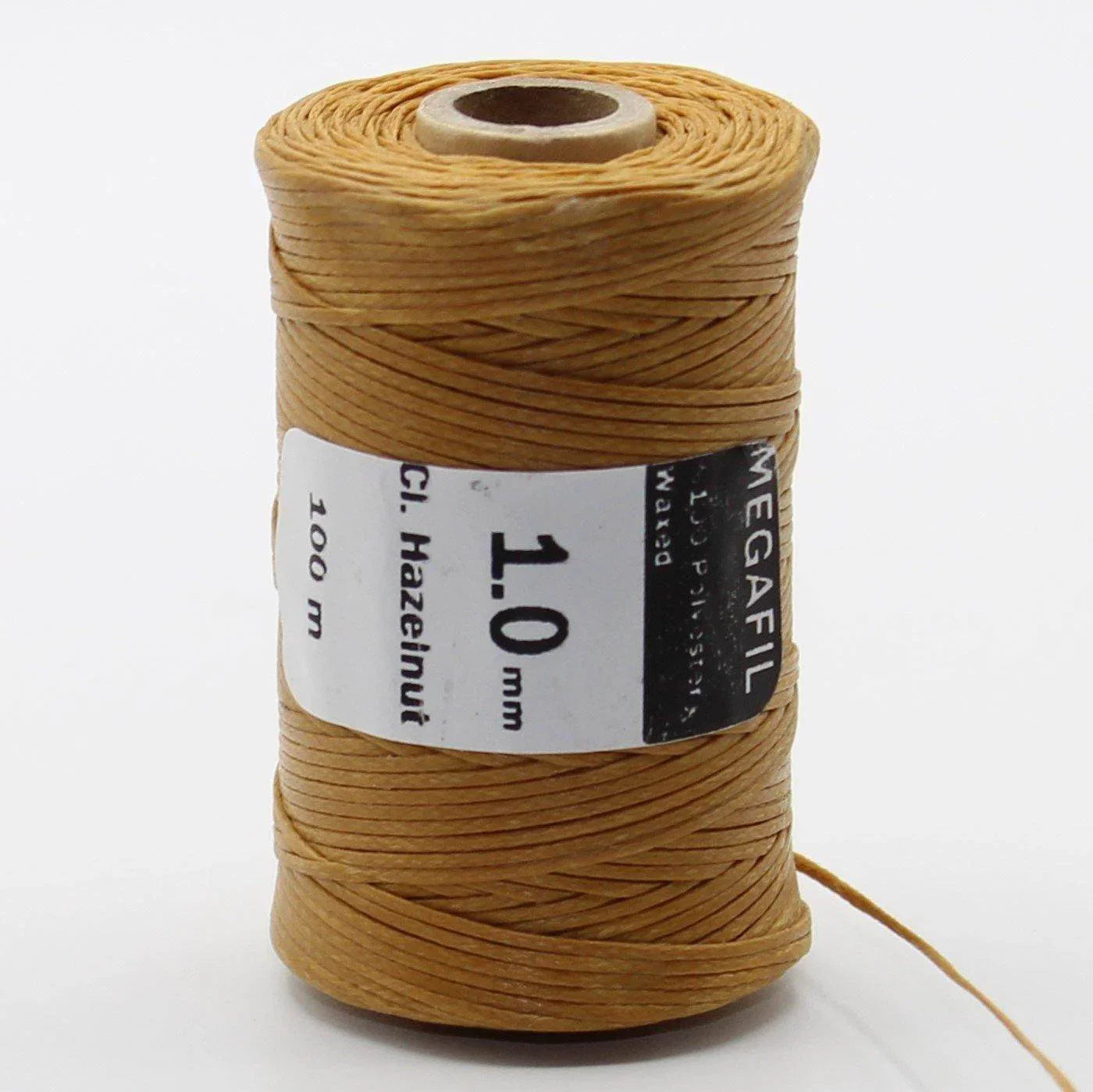 100 Meters Waxed Yarn for Leather - ACCESSOIRES LEDUC BV