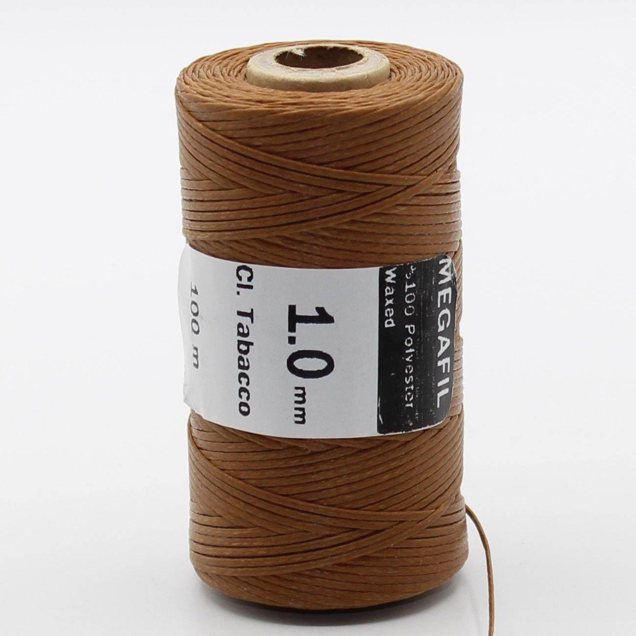 100 Meters Waxed Yarn for Leather - ACCESSOIRES LEDUC BV