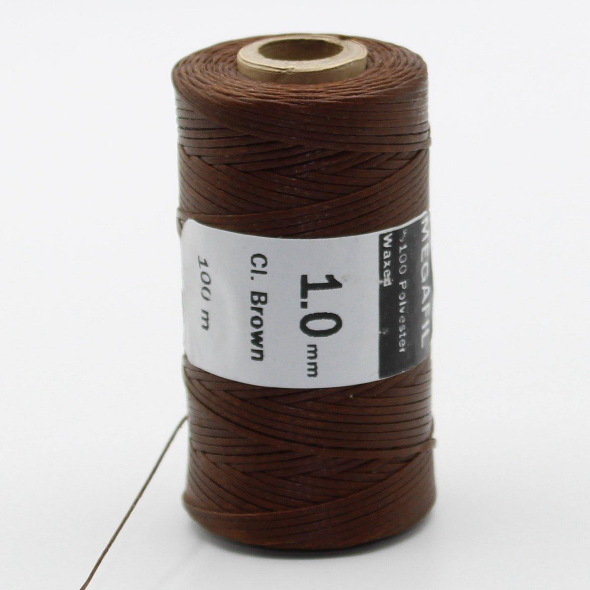 100 Meters Waxed Yarn for Leather - ACCESSOIRES LEDUC BV