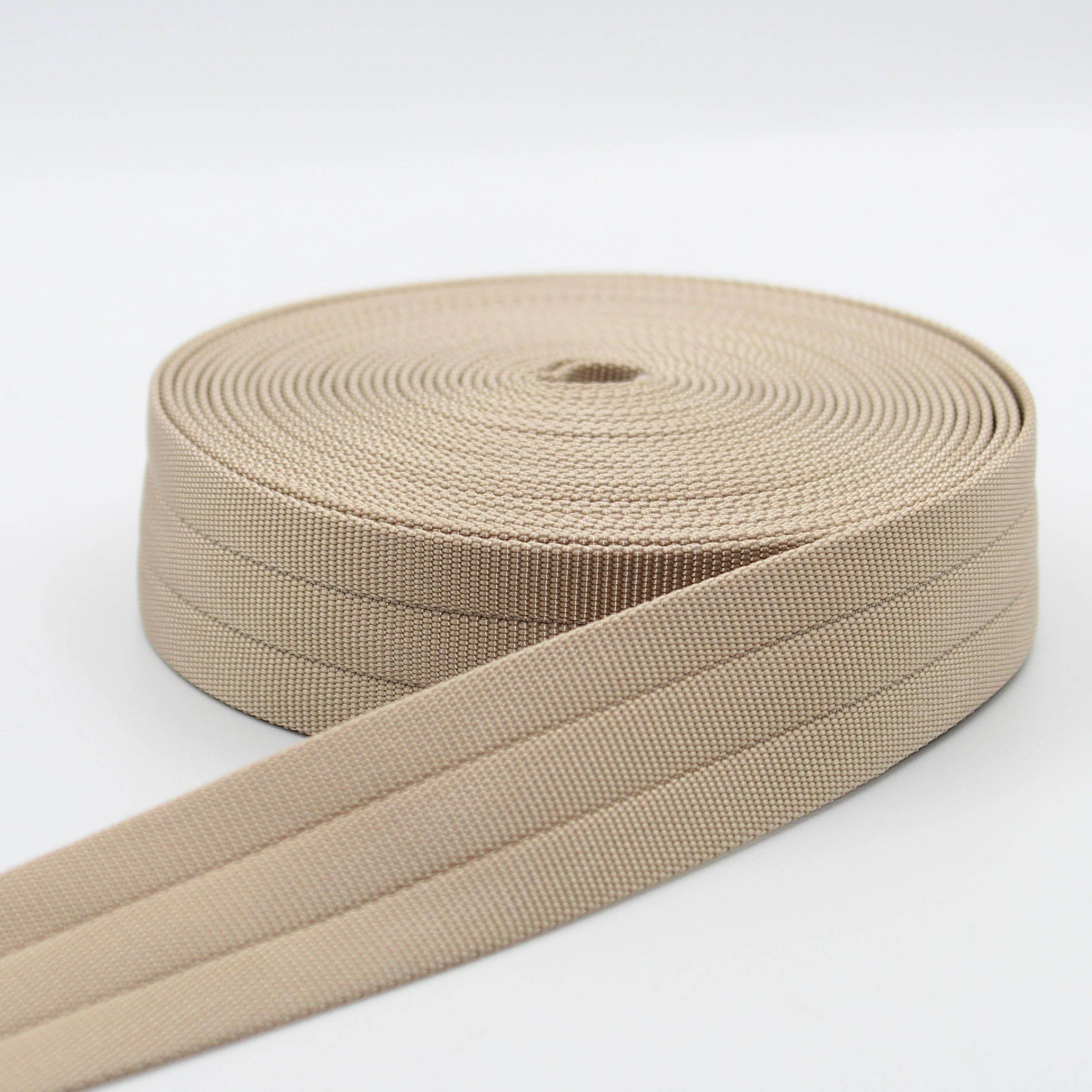 5 meters Ribbed Polyester Webbing 30mm #RUB1949 - ACCESSOIRES LEDUC BV
