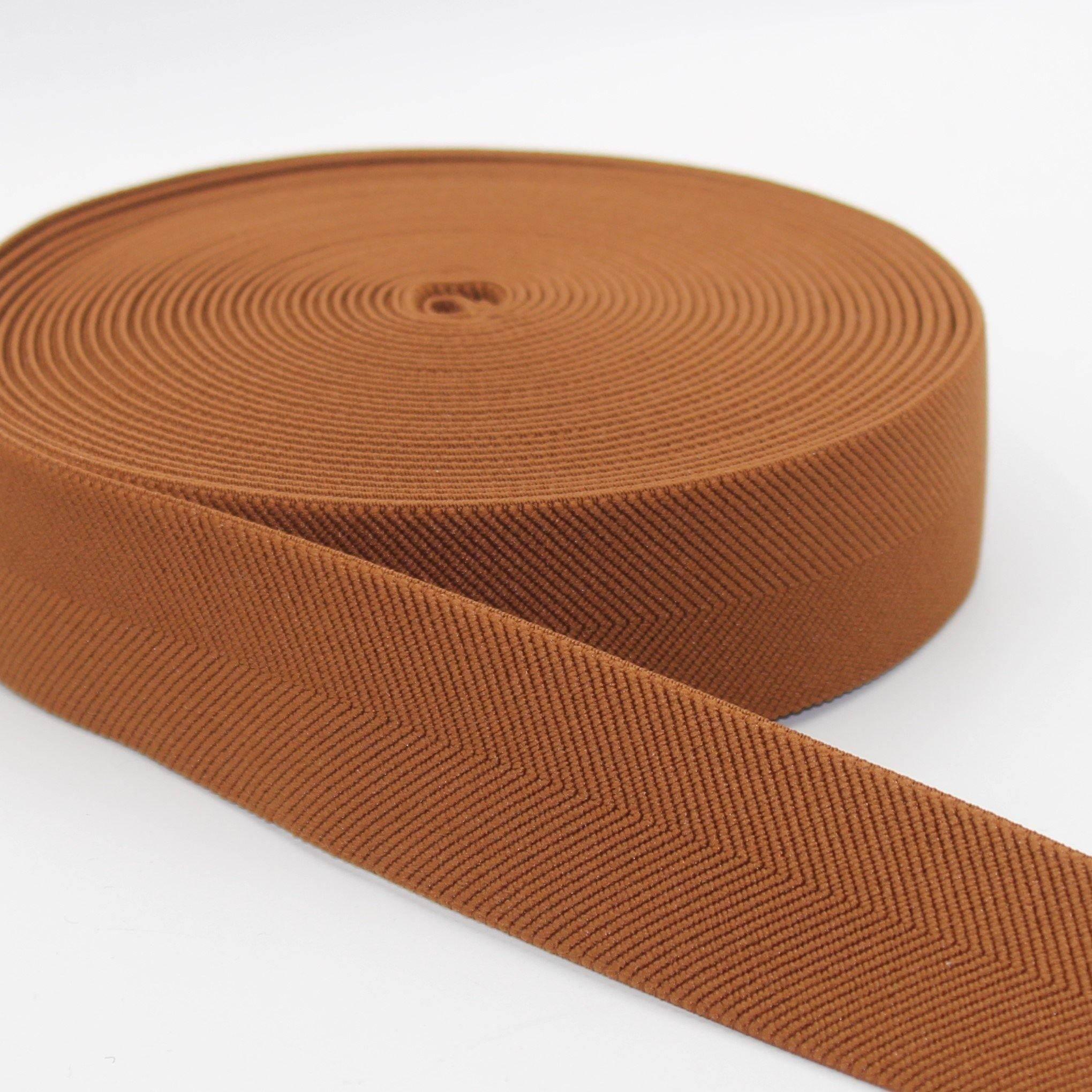 5 meters 38mm Herringbone Elastic #ELA1310 - ACCESSOIRES LEDUC BV