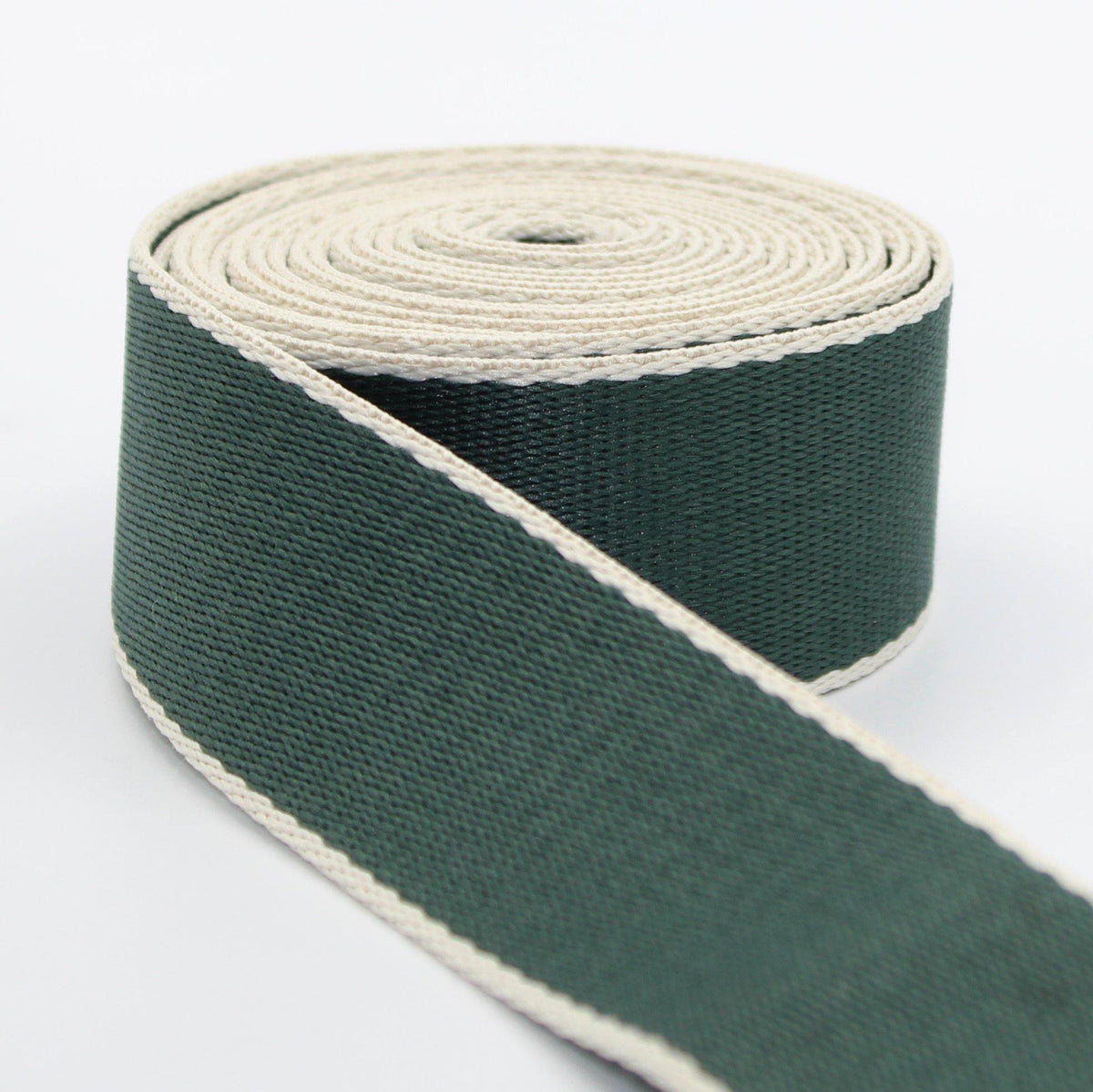 5 meters Bicolor Fine Webbing 38mm #RUB1935 - ACCESSOIRES LEDUC BV