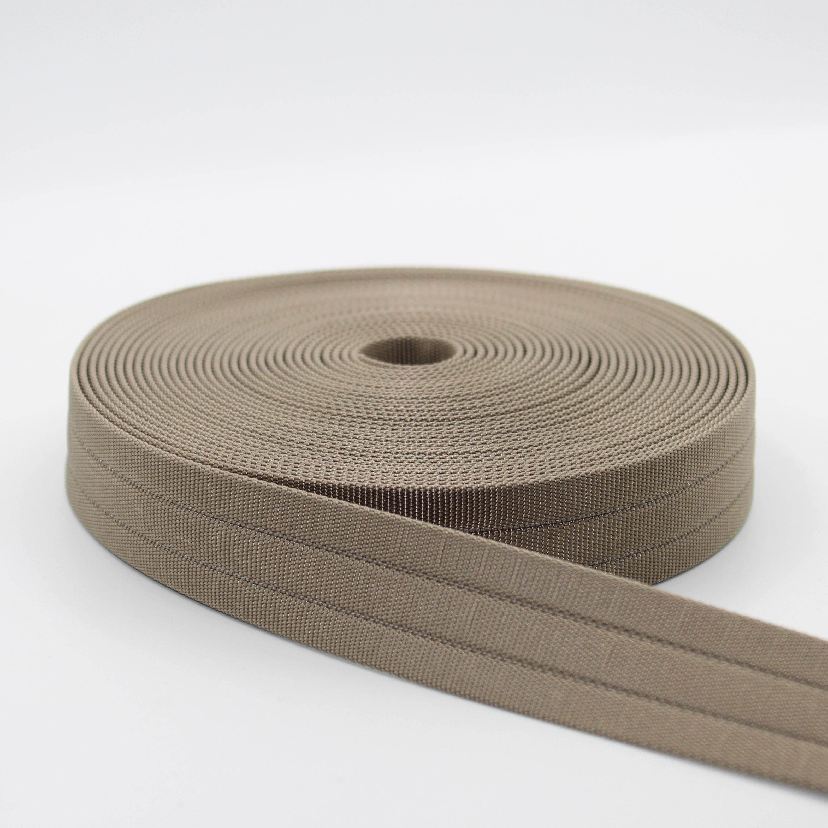 5 meters Ribbed Polyester Webbing 30mm #RUB1949 - ACCESSOIRES LEDUC BV