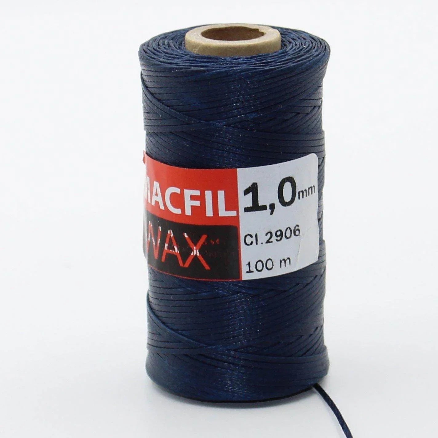 100 Meters Waxed Yarn for Leather - ACCESSOIRES LEDUC BV