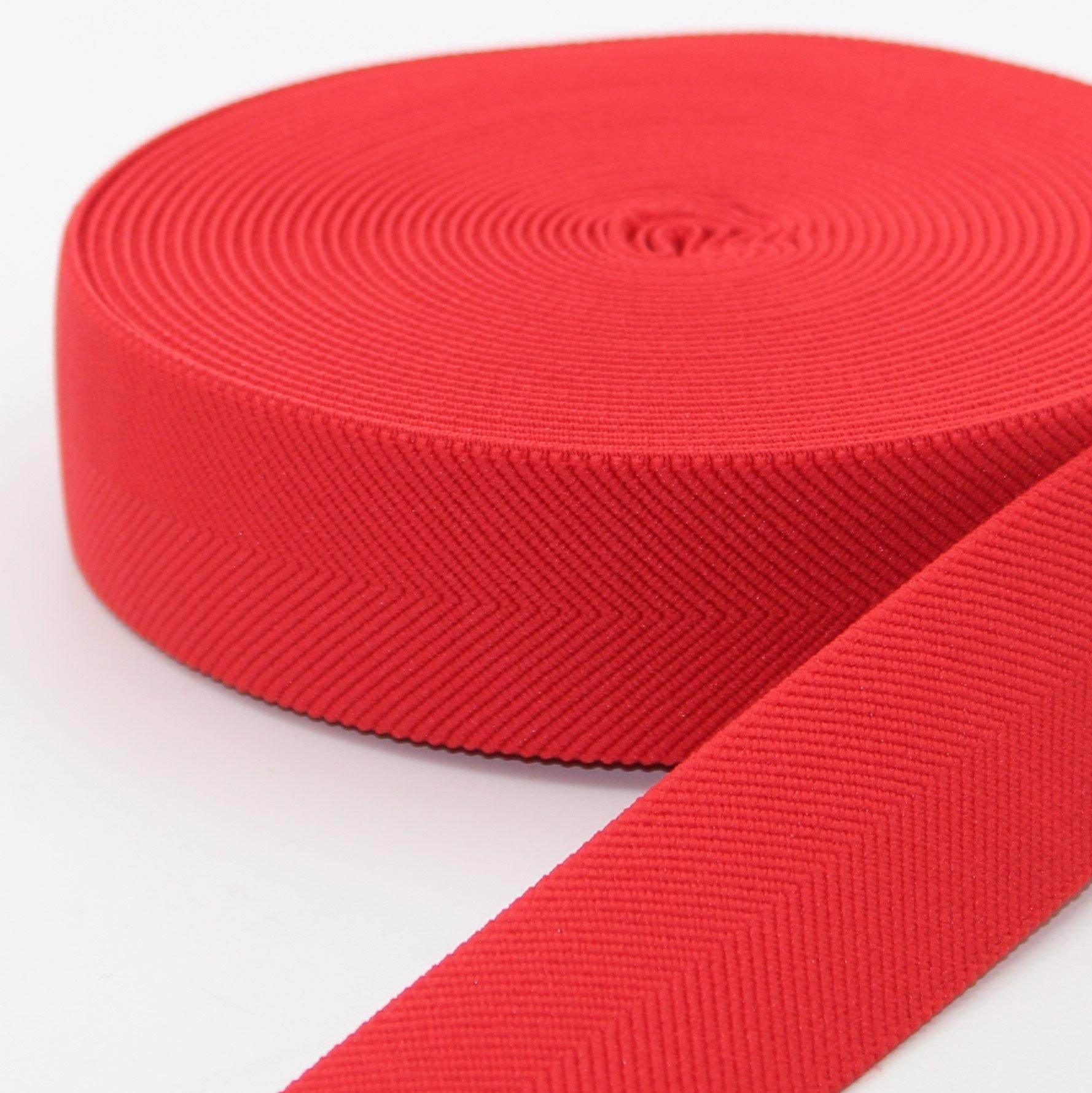 5 meters 38mm Herringbone Elastic #ELA1310 - ACCESSOIRES LEDUC BV