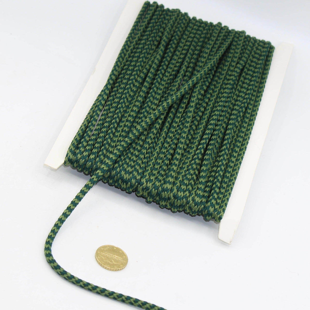 20 meters Bicolor Cord 5mm #COR3015 - ACCESSOIRES LEDUC BV