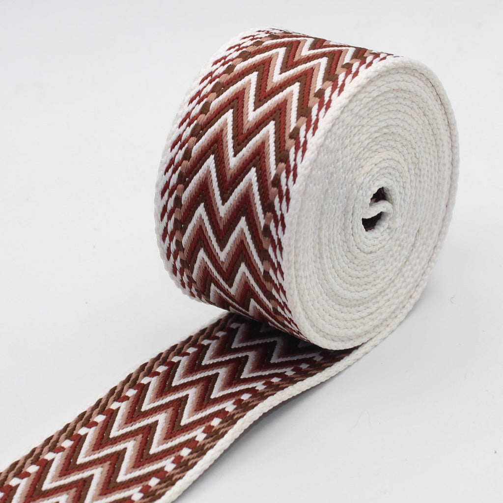 5 meters Webbing with W Shape 50mm #RUB3516 - ACCESSOIRES LEDUC