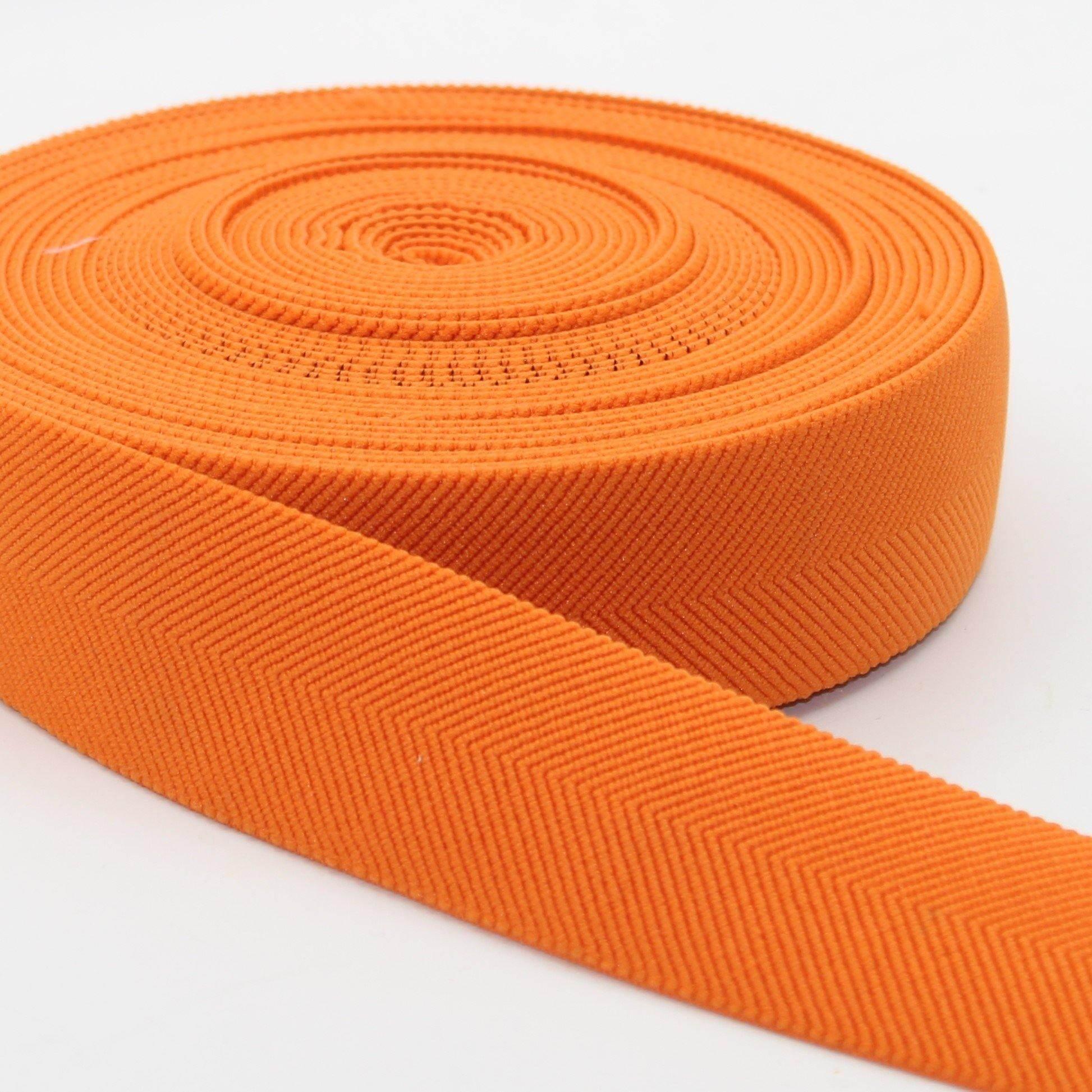 5 meters 38mm Herringbone Elastic #ELA1310 - ACCESSOIRES LEDUC BV