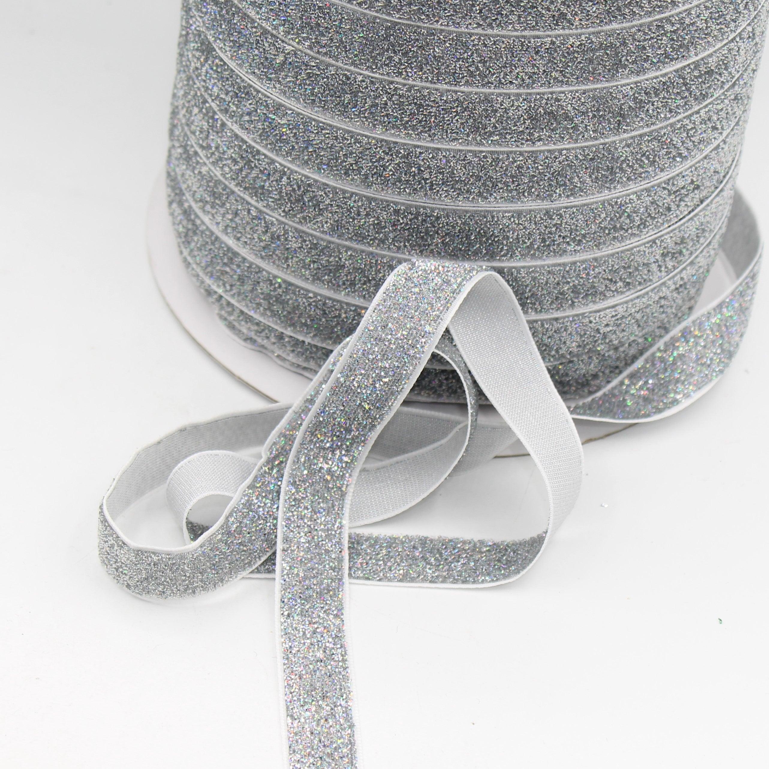 16mm Elastic Stretch Velvet Ribbon for Millinery, Hat Trimming