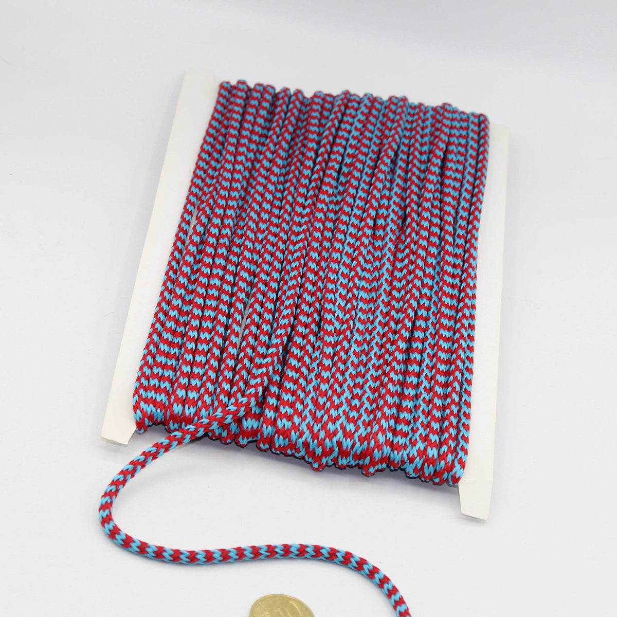 20 meters Bicolor Cord 5mm #COR3015 - ACCESSOIRES LEDUC BV