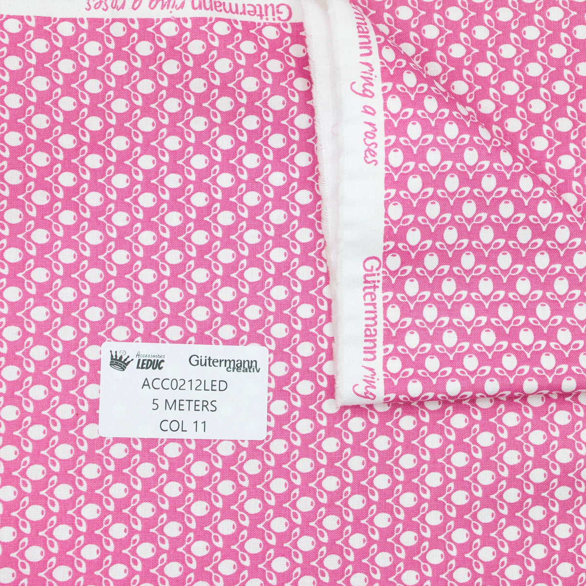 5 Meters GUTERMANN FABRIC 100% COTTON - ACCESSOIRES LEDUC