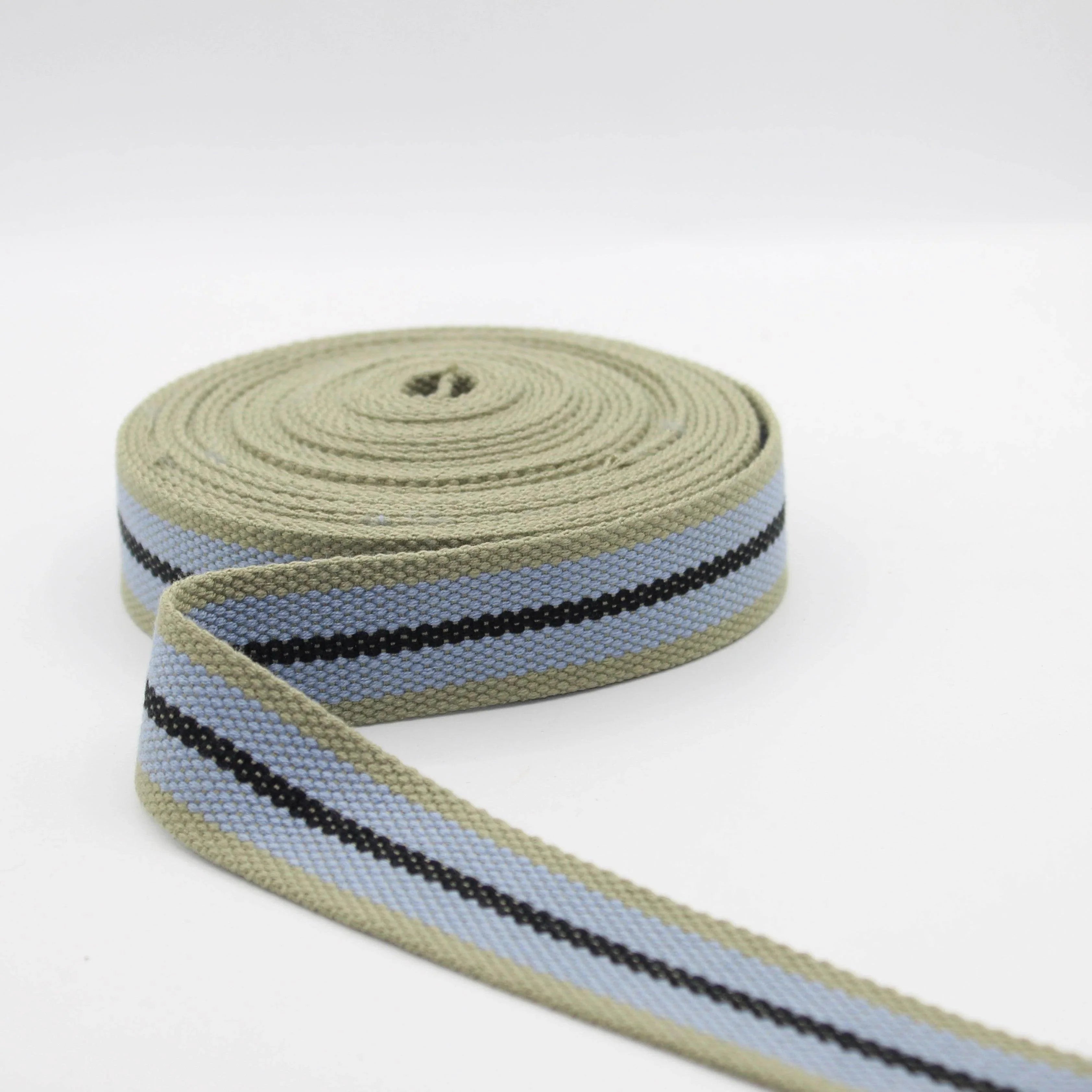 5 meters 30mm Old Style Striped Webbing #RUB1992 - ACCESSOIRES LEDUC BV