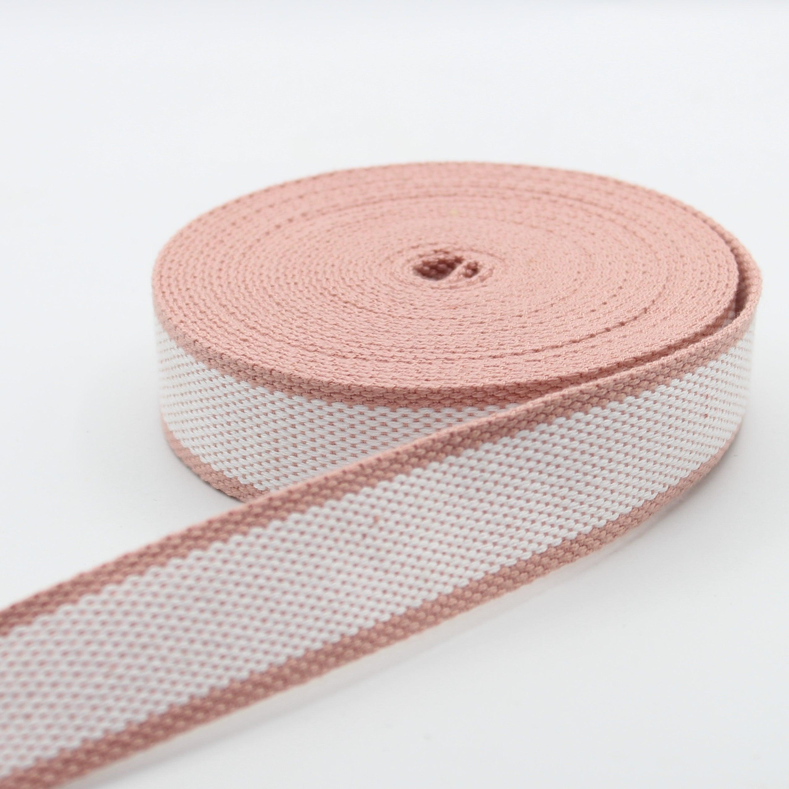 5 meters 30mm Summer School Striped Webbing #RUB1990 - ACCESSOIRES LEDUC