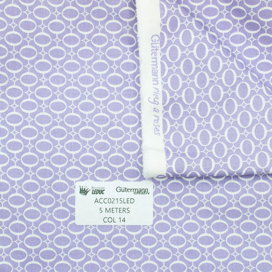 5 Meters GUTERMANN FABRIC 100% COTTON - ACCESSOIRES LEDUC BV