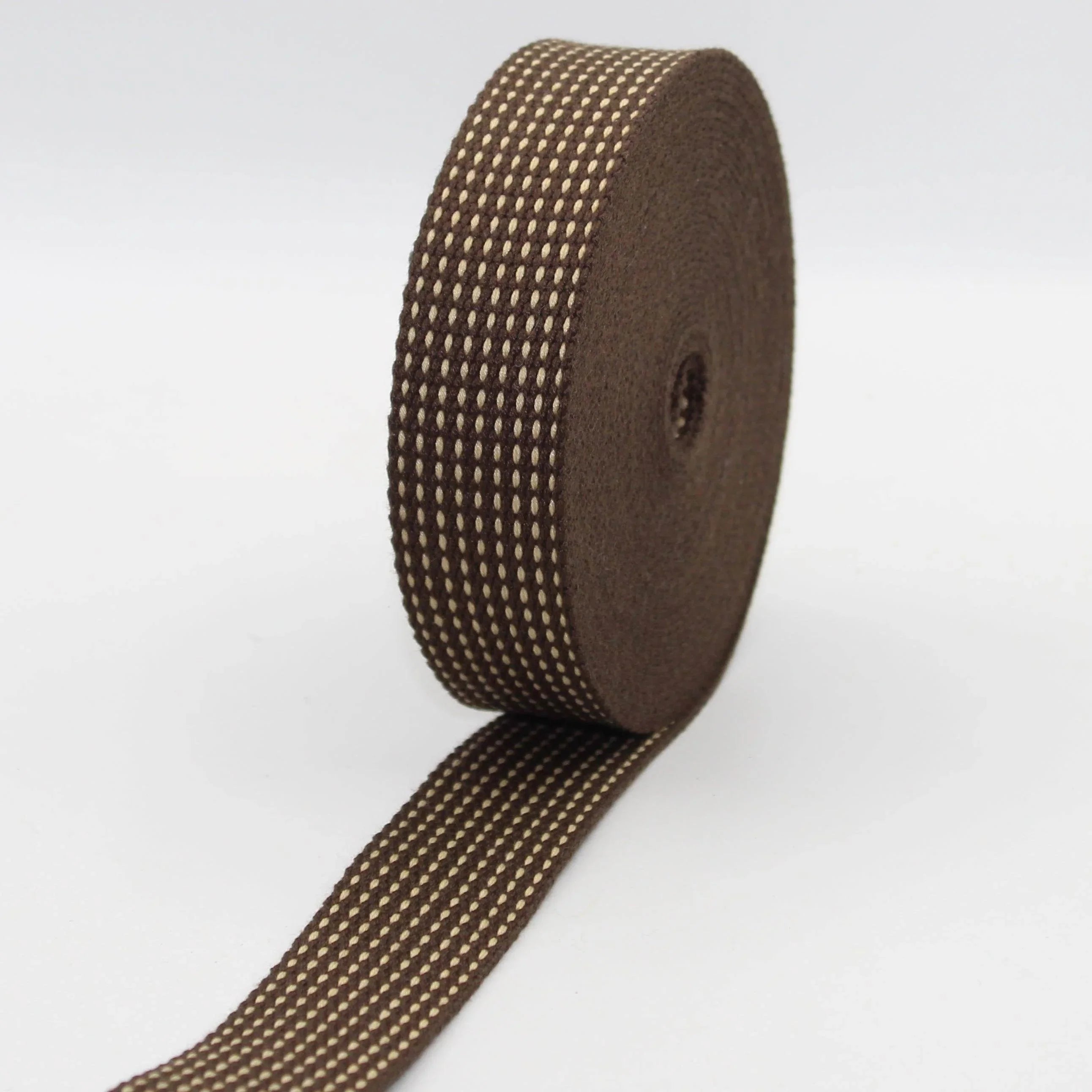 5 meters 30mm Webbing with Stitches #RUB1976 - ACCESSOIRES LEDUC BV