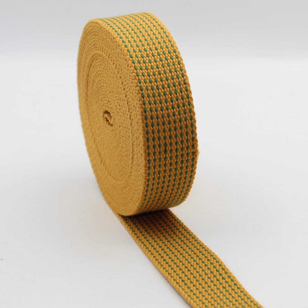 5 meters 30mm Webbing with Stitches #RUB1976 - ACCESSOIRES LEDUC