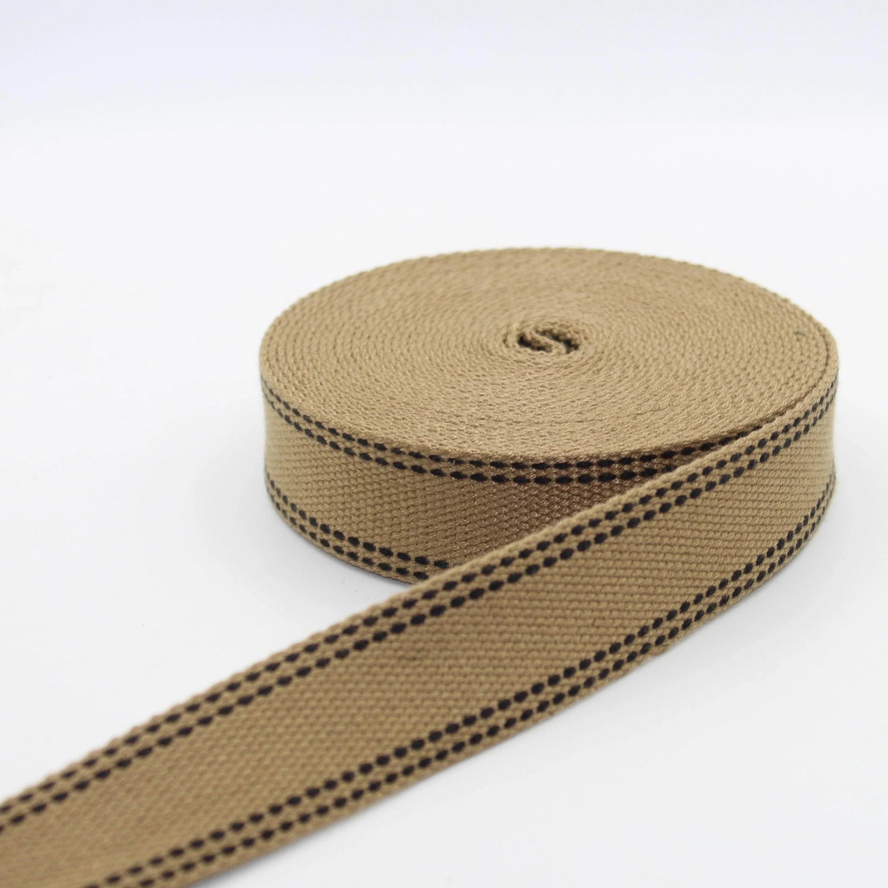 5 meters 30mm Stitch Striped Webbing #RUB1991 - ACCESSOIRES LEDUC BV