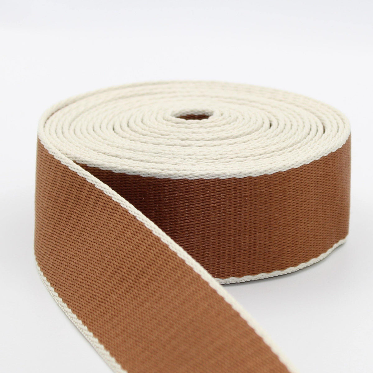 5 meters Bicolor Fine Webbing 38mm #RUB1935 - ACCESSOIRES LEDUC BV