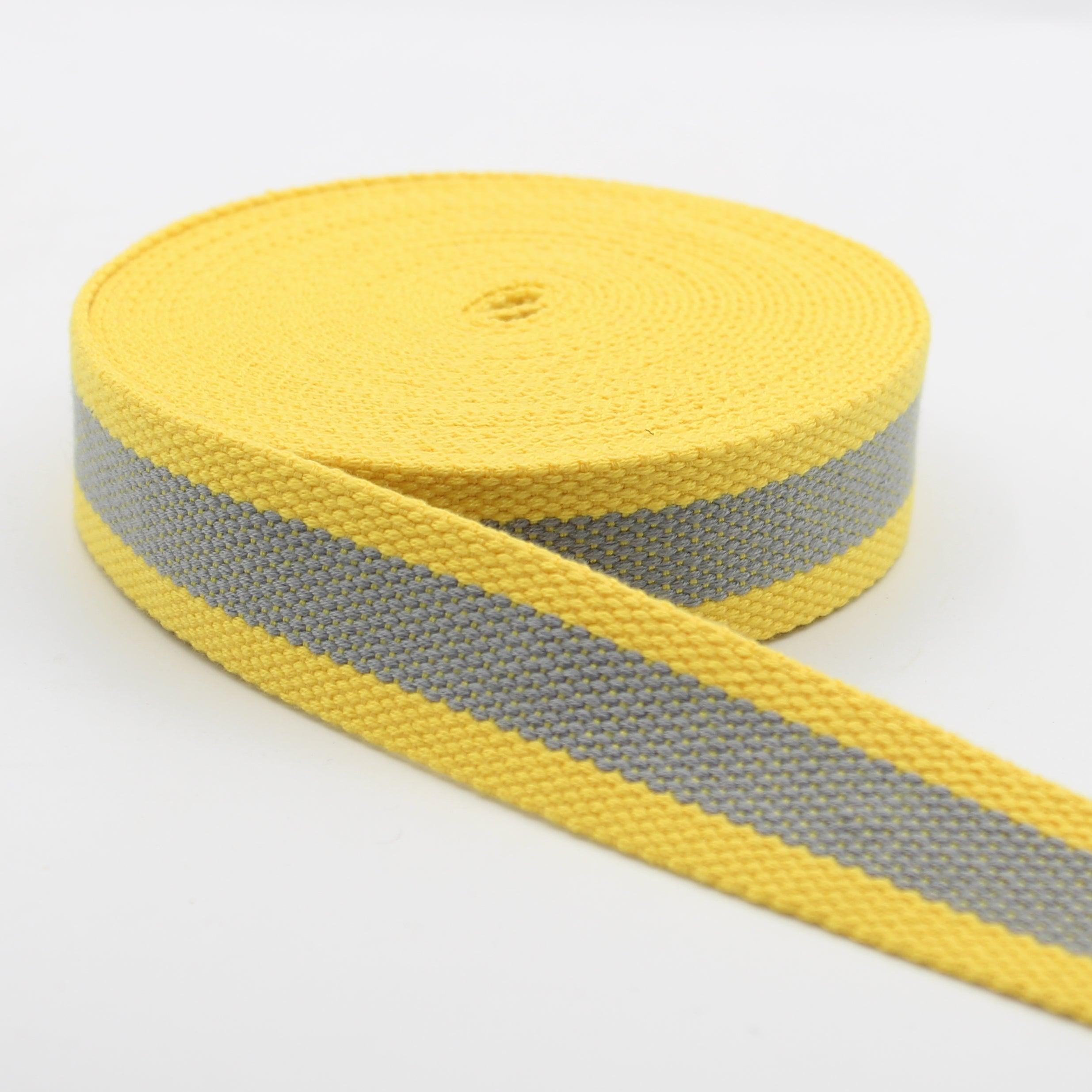 5 meters 30mm Summer School Striped Webbing #RUB1990 - ACCESSOIRES LEDUC